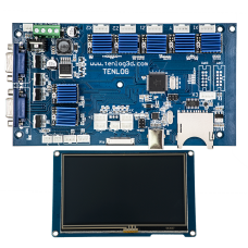 Independent Dual Extruder 3D Printer Motherboard with TMC2208 Driver & Touch Screen